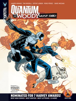 cover image of Quantum and Woody (2013), Volume 4